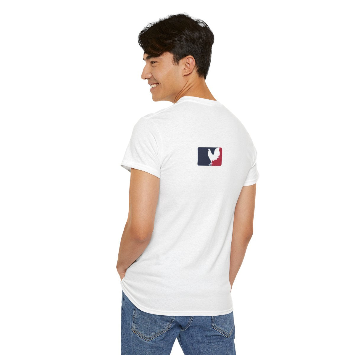 Baseball Tee — “Gallero” Vintage Baseball Script T‑Shirt